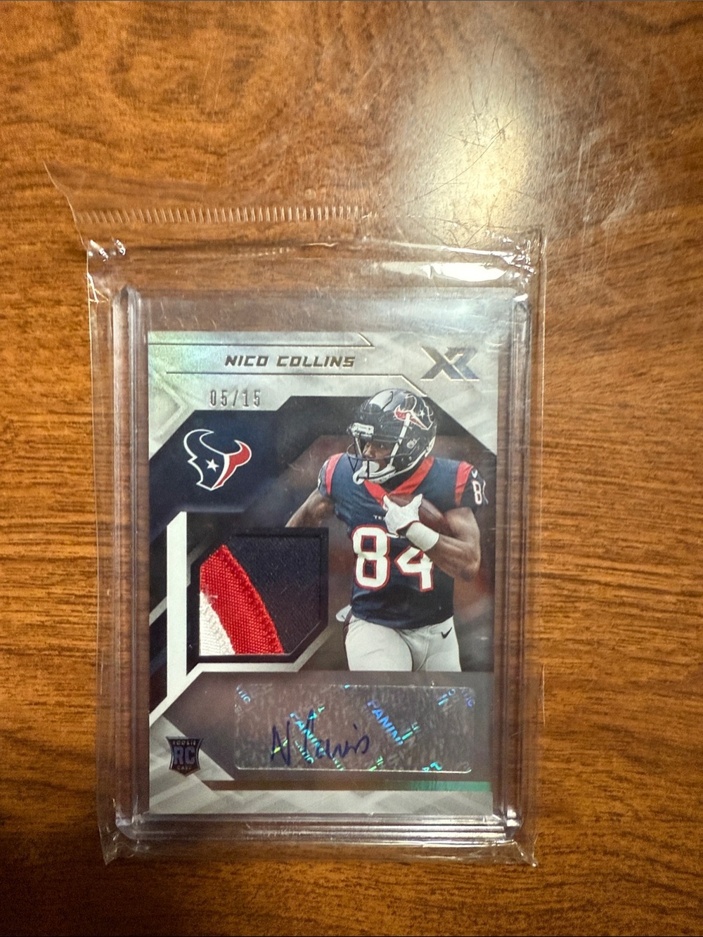 Nico Collins Rookie Auto /15